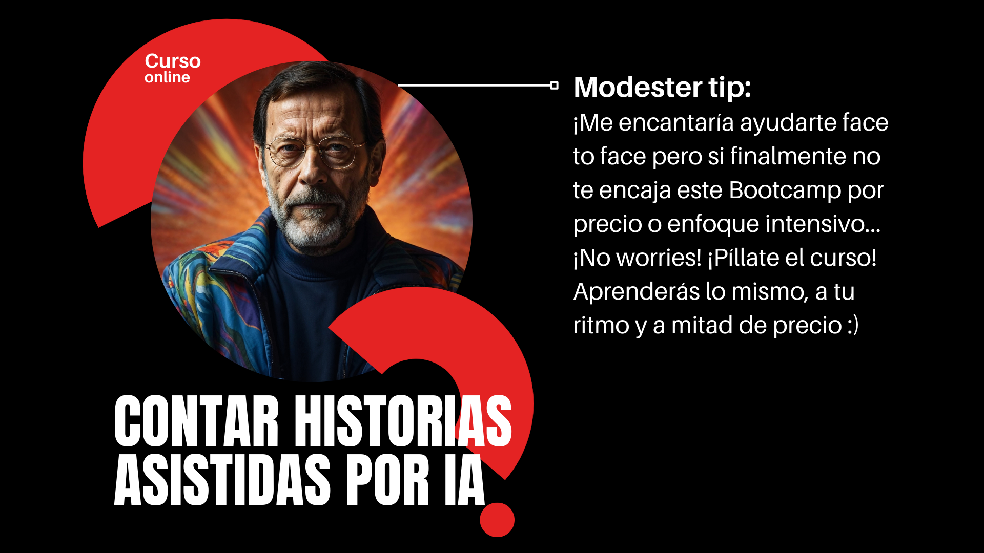Popup Curso Historias Ia Modester
