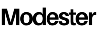Logo Modester Rectangular Ajustado Negro Sin Fondo